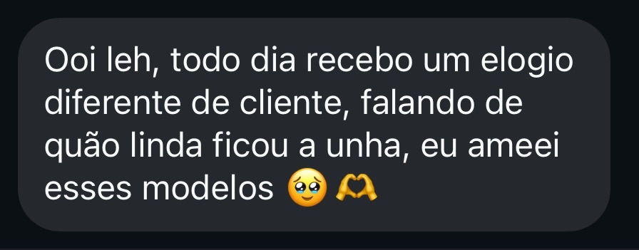 Feedback de cliente que comprou o catálogo