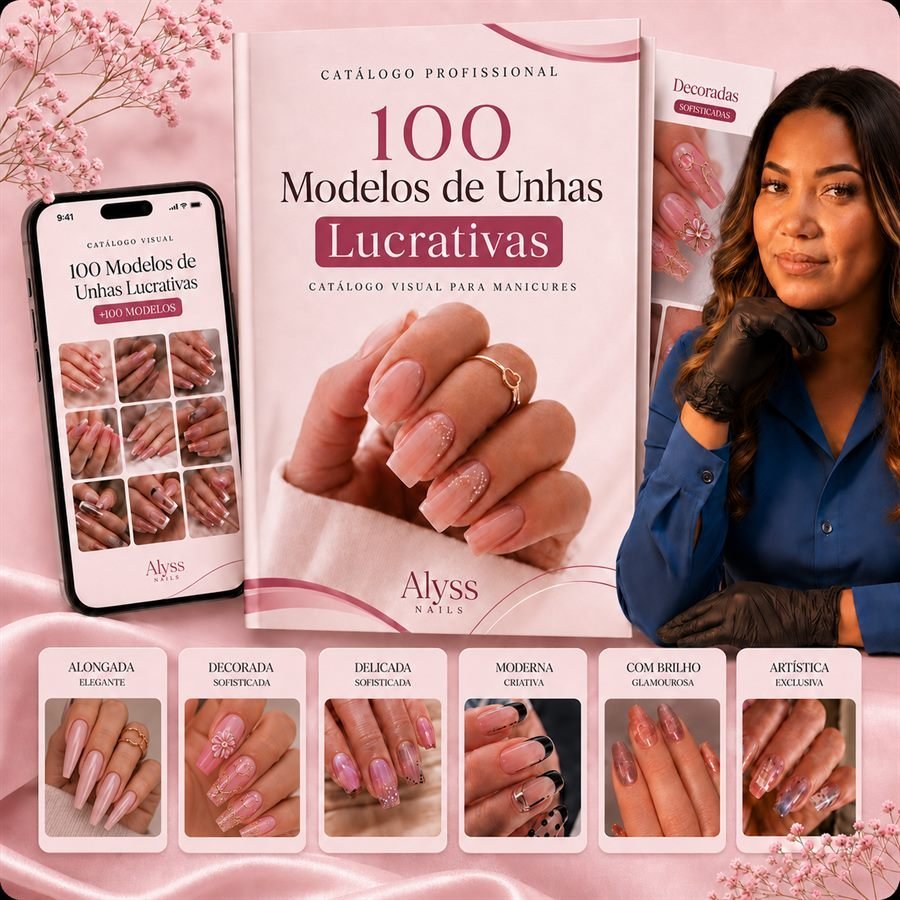 +100 Modelos de Unhas Lucrativas